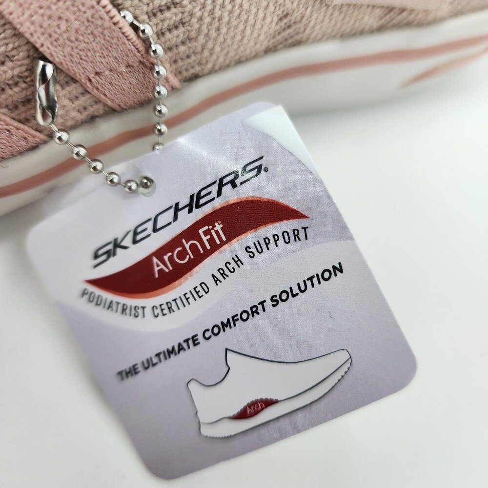 New Skechers Womens 9 Mule Arch Fit Air Cooled Ultra Go Cushion Slip On Shoes - Picture 11 of 13